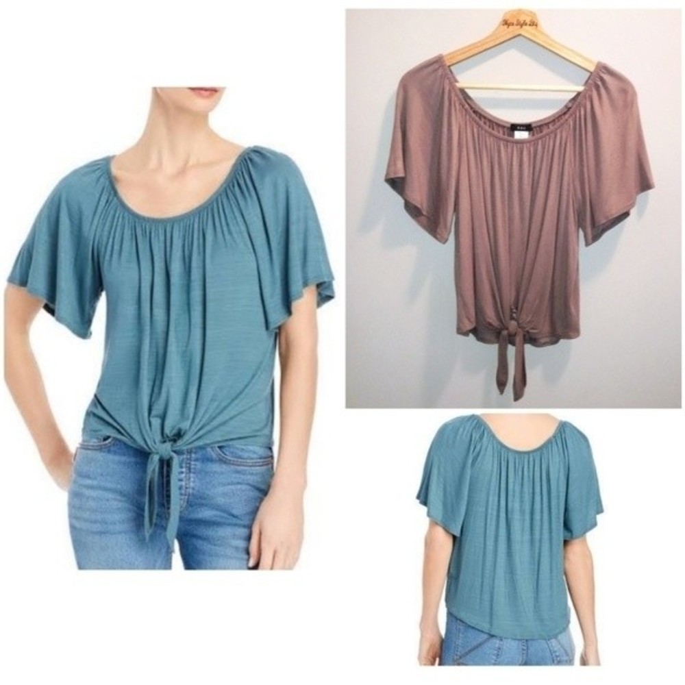 K & C Front‎ Tie On or Off Shoulder Top